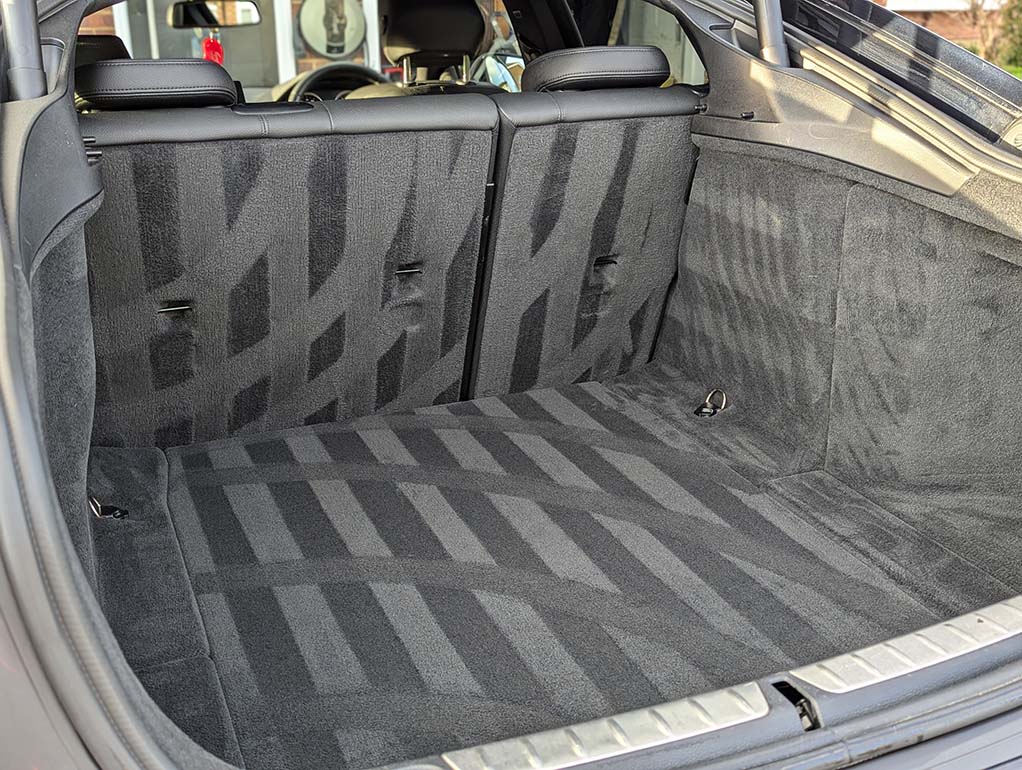 Clean car boot after full car wash and valet - MadMonkey